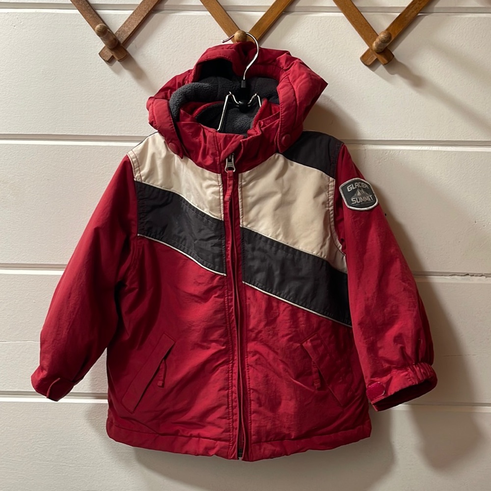 24mo Glacier Summit Place Performance Jacket with removable Fleece liner jacket